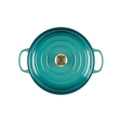 Cacerola Baja 30 Cm Bleu Riviera Le Creuset-Ollas