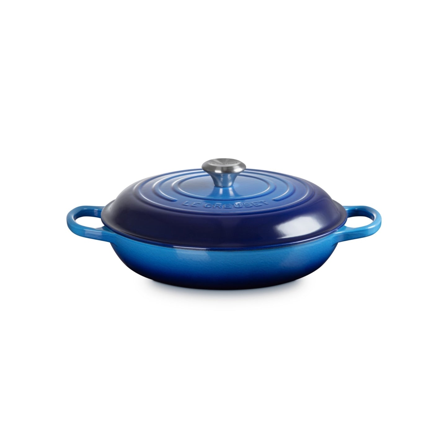 Cacerola Baja 30 Cm Le Creuset4#Azul