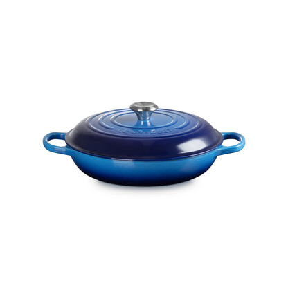 Cacerola Baja 30 Cm Le Creuset4#Azul