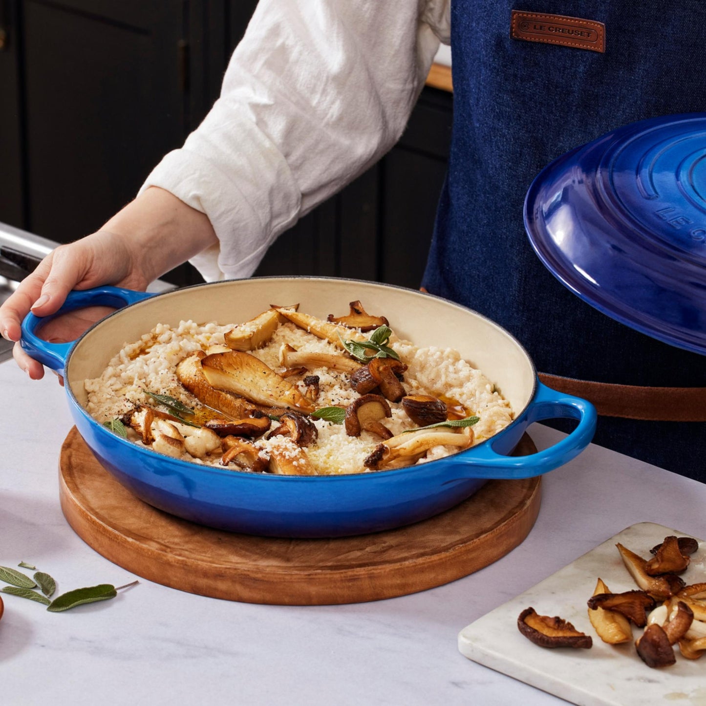 Cacerola Baja 30 Cm Le Creuset1#Azul