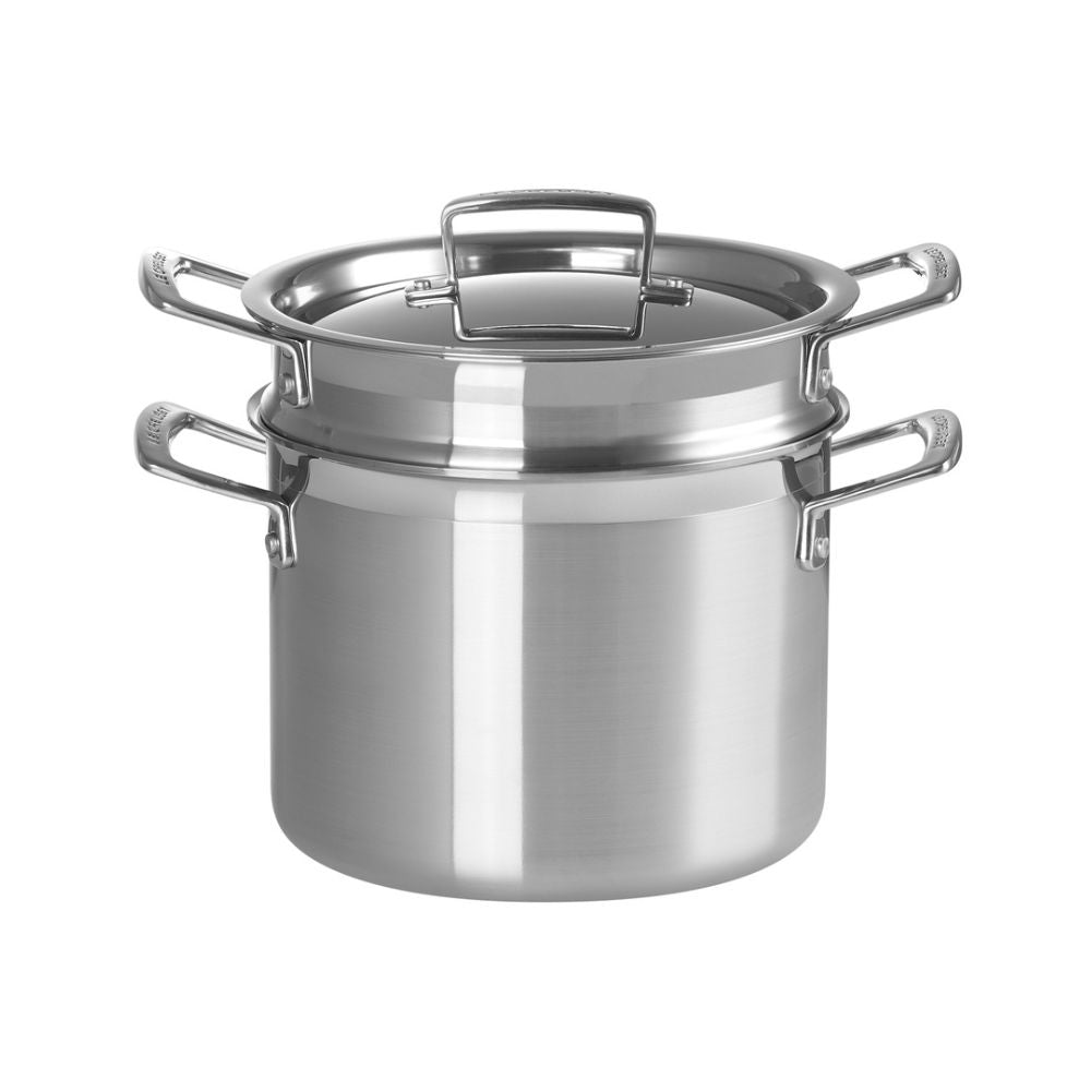 Cacerola Pasta Acero Inoxidable 20 Cm Le Creuset2#Acero