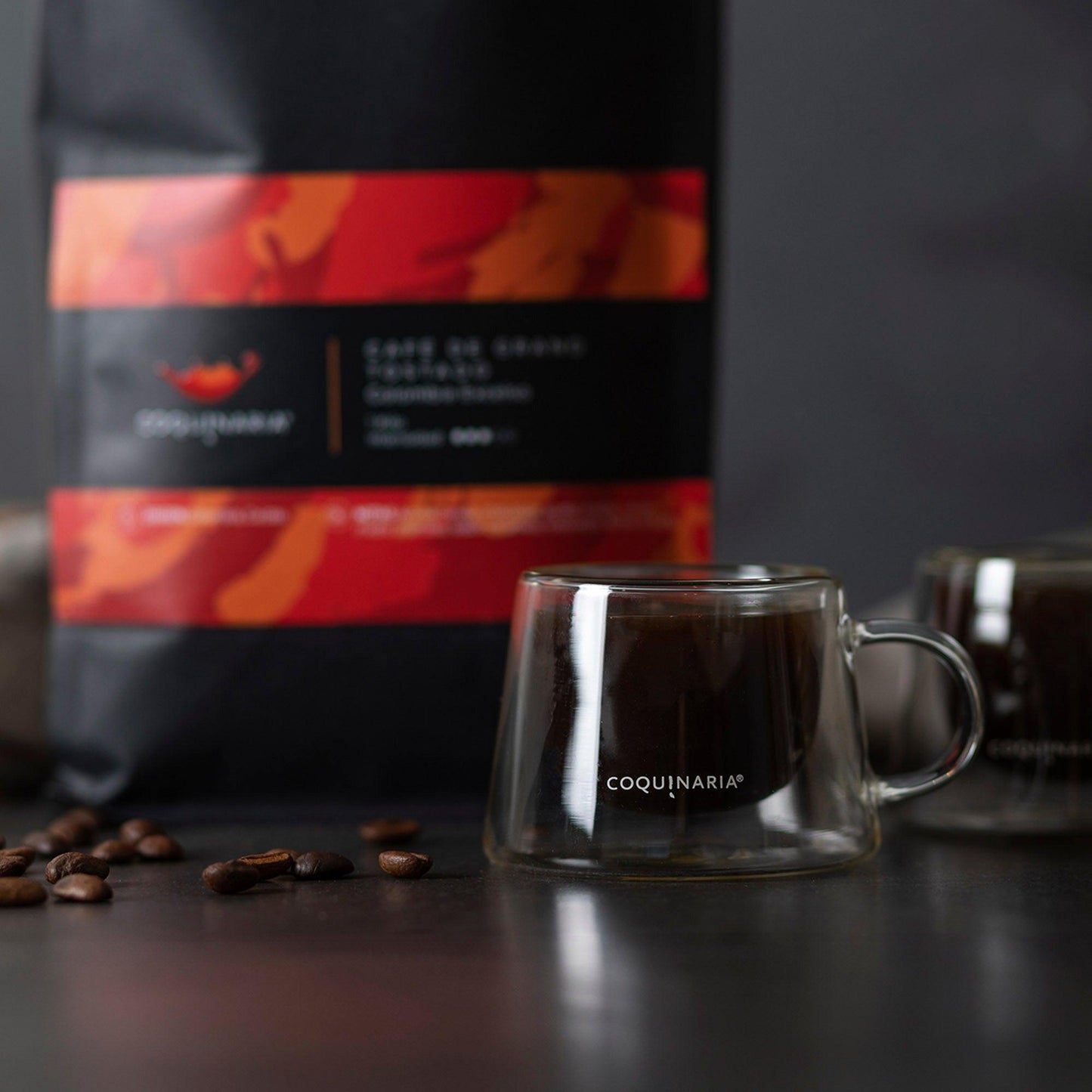 Café de Grano Tostado Colombia Excelso 1 kg Coquinaria