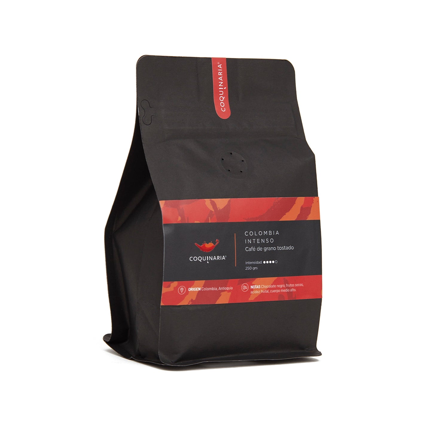 Café de Grano Tostado Colombia Intenso 250gr Coquinaria
