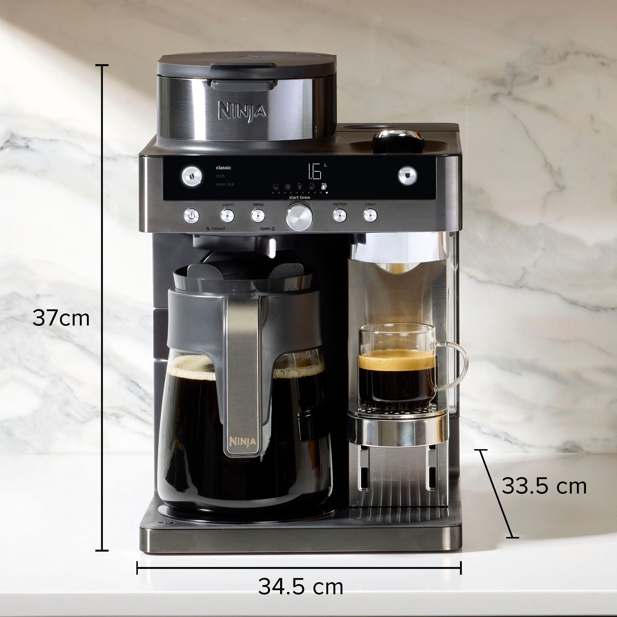 Cafetera 2 En 1 Ninja Prestige – Kitchen Center