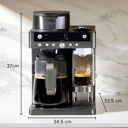 Cafetera 2 En 1 Ninja Prestige-Cafeteras de Cápsulas