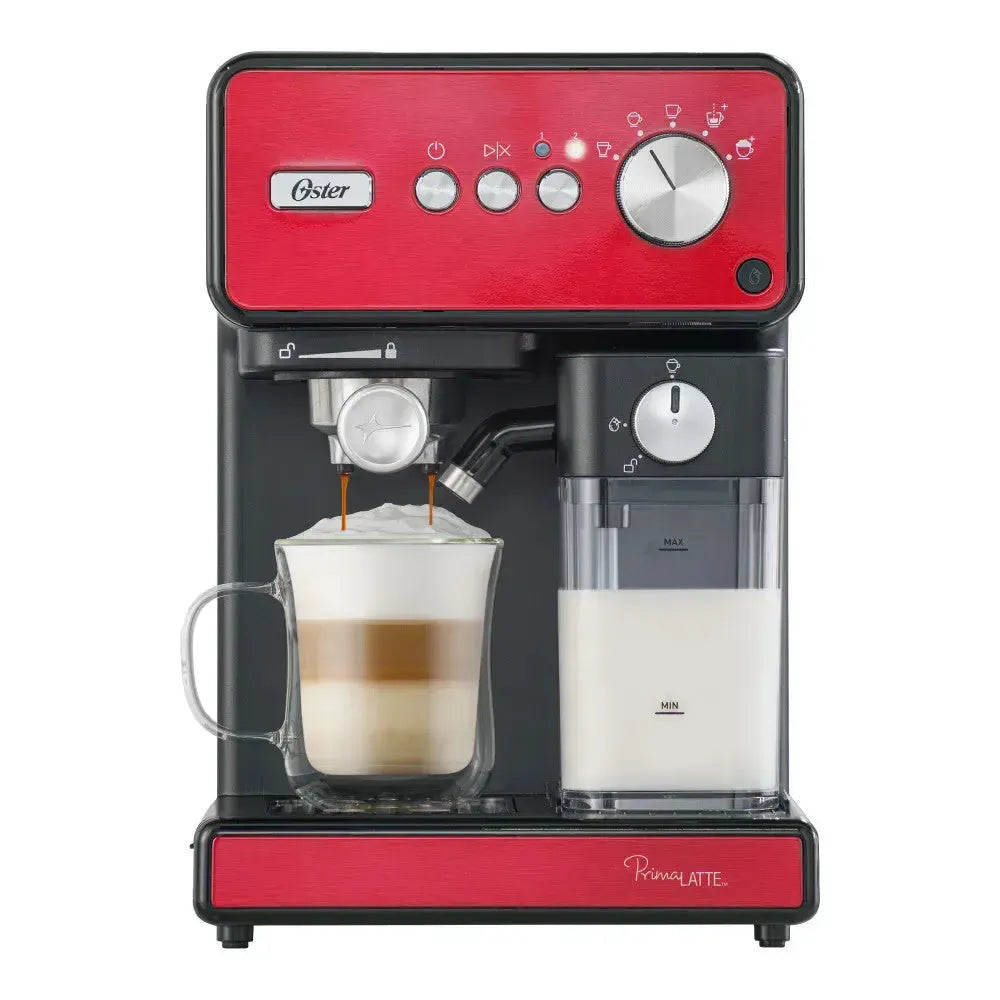 Cafetera Automática Primalatte Bvstem6604 Oster10#Rojo