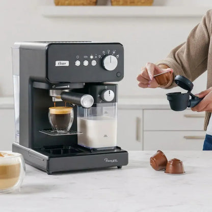 Cafetera Automática Primalatte Bvstem6604 Oster3#Negro