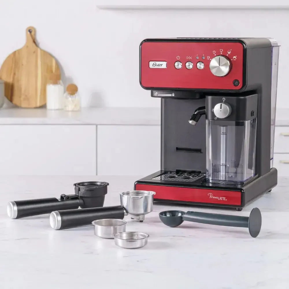 Cafetera Automática Primalatte Bvstem6604 Oster9#Rojo