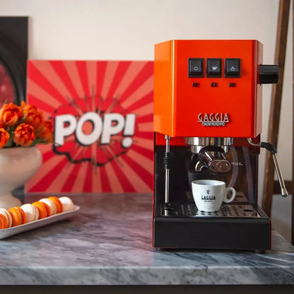 Cafetera Classic Energy Vibes Pro E24 Gaggia Milano1#Naranja