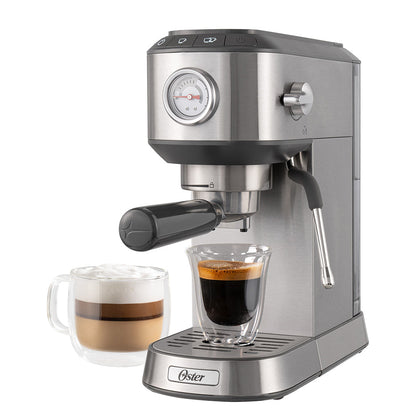 Cafetera Compacta Espresso BVSTEM7200 Oster5#Gris