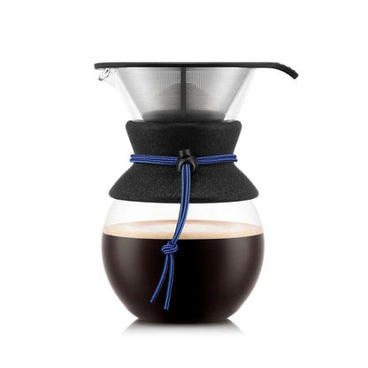 Cafetera Por Goteo 1 Lt. Con Filtro Metálico Bodum7#Azul