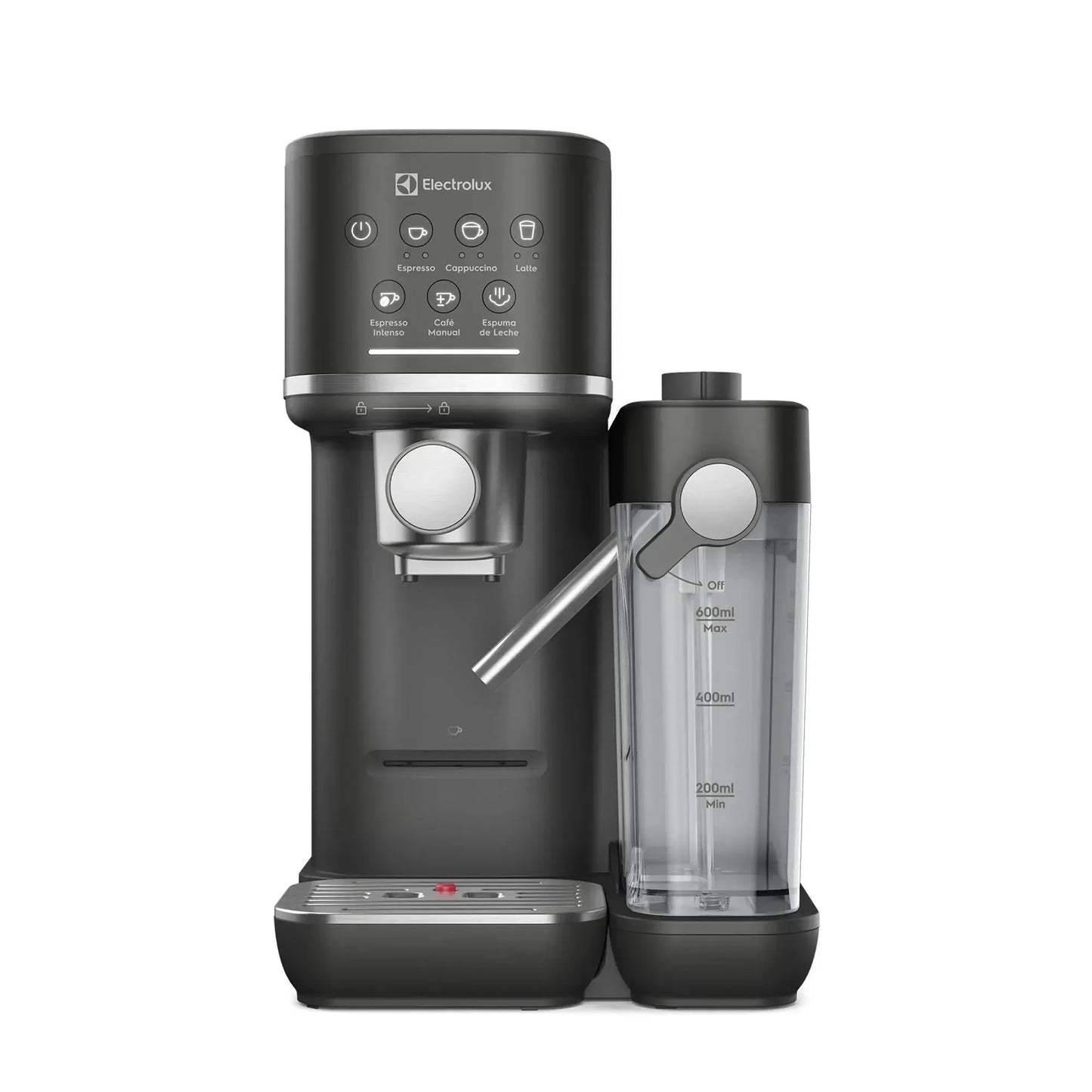 Cafetera Espresso 1,25L Digital Cápsula y Molido 1350W ECM70 Electrolux-Cafeteras Espresso