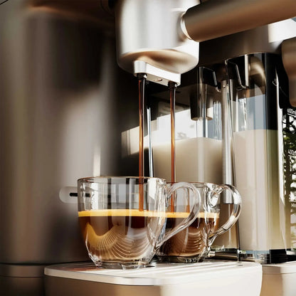 Cafetera Espresso 1,25L Digital Cápsula y Molido 1350W ECM70 Electrolux-Cafeteras Espresso