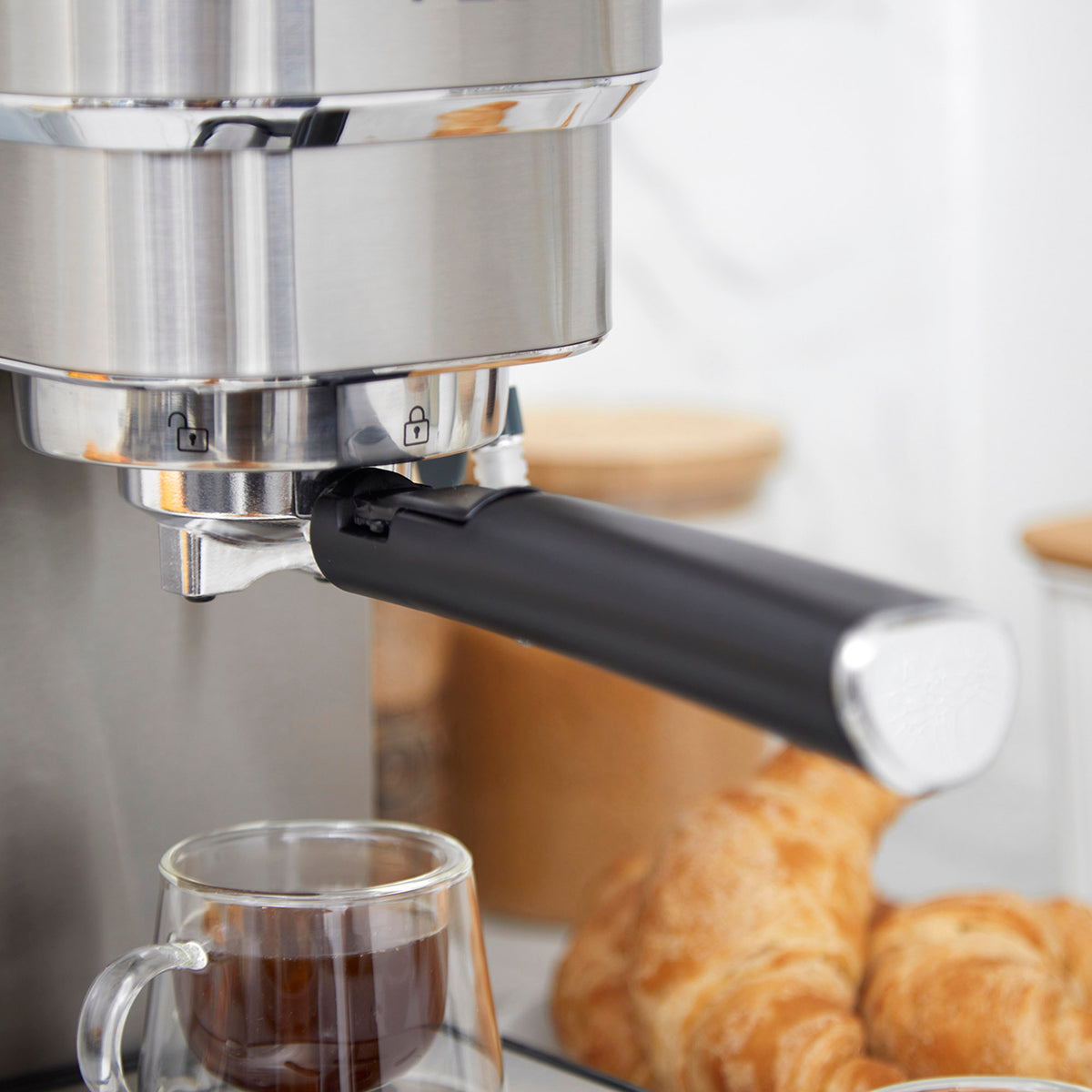 Cafetera Espresso Delicato FDV - Caja Dañada-Cafeteras Espresso