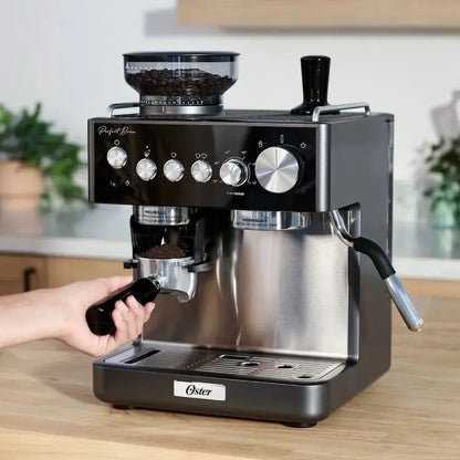 Cafetera Espresso Perfect Brew Bvstem7301 Oster2#Gris