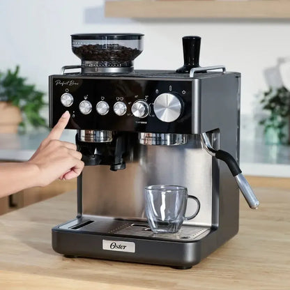 Cafetera Espresso Perfect Brew Bvstem7301 Oster3#Gris