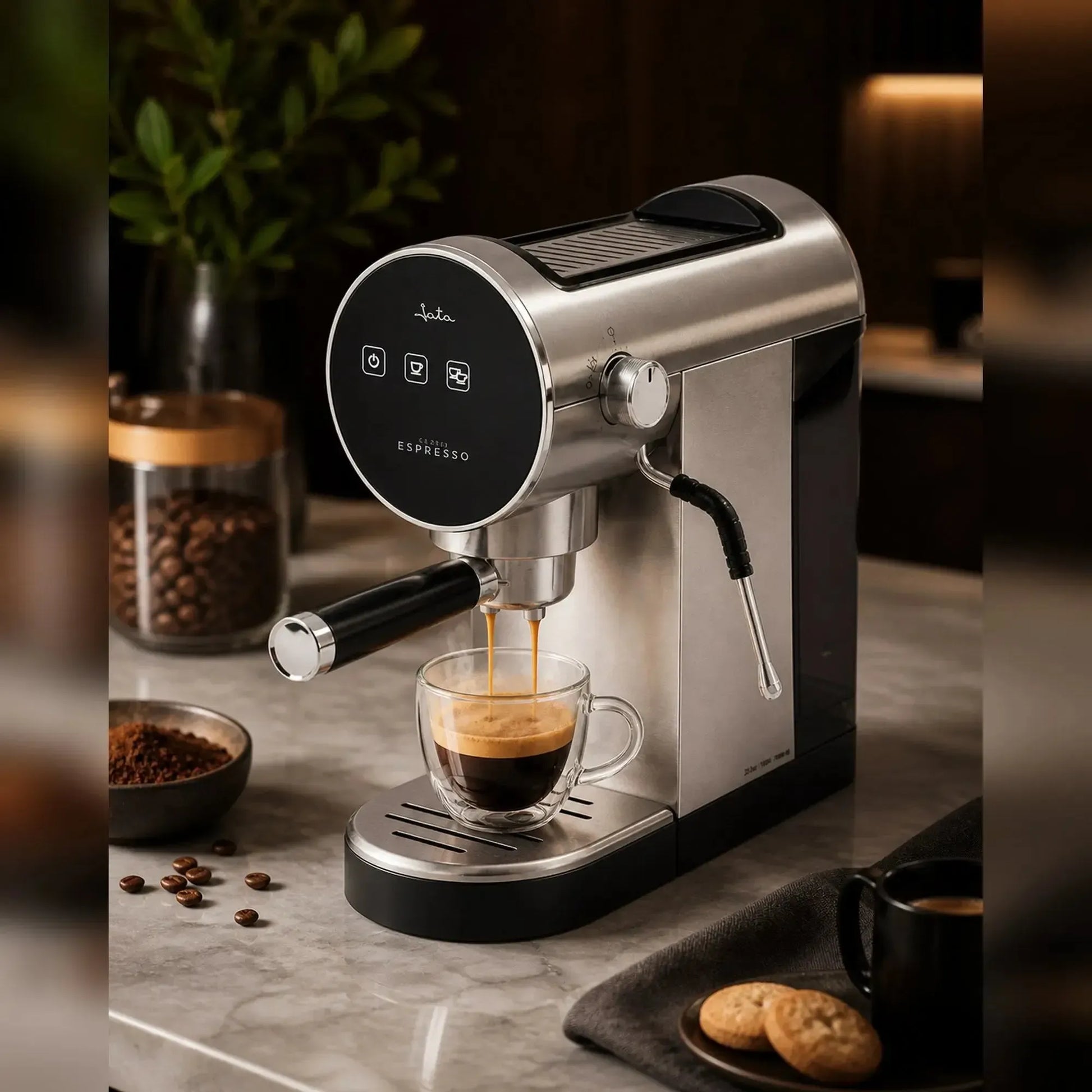 Cafetera Espresso Semiautomática Jeca2300 Jata-Cafeteras Espresso