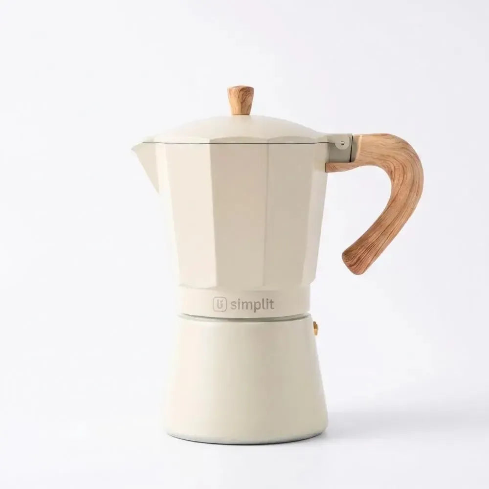 Cafetera Italiana Moka 12 Tazas 600ml Simplit-Cafeteras Italianas Moka
