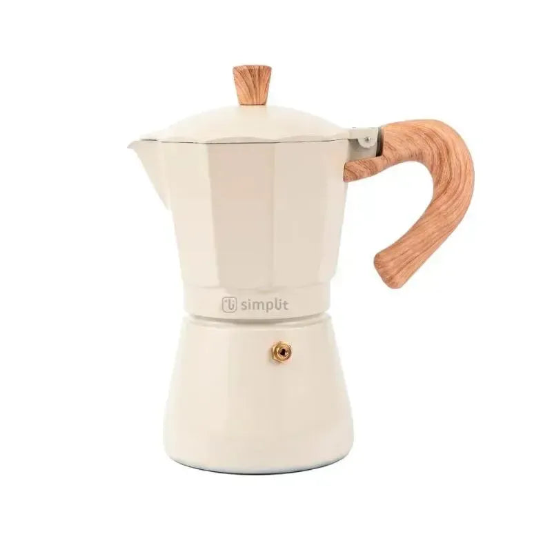 Cafetera Italiana Moka 4 Tazas 300ml Simplit-Cafeteras Italianas Moka