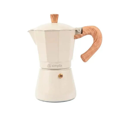 Cafetera Italiana Moka 4 Tazas 300ml Simplit-Cafeteras Italianas Moka