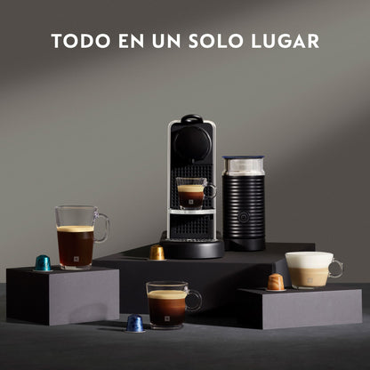 Cafetera Nespresso Citiz & Milk Platinum-Cafeteras de Cápsulas