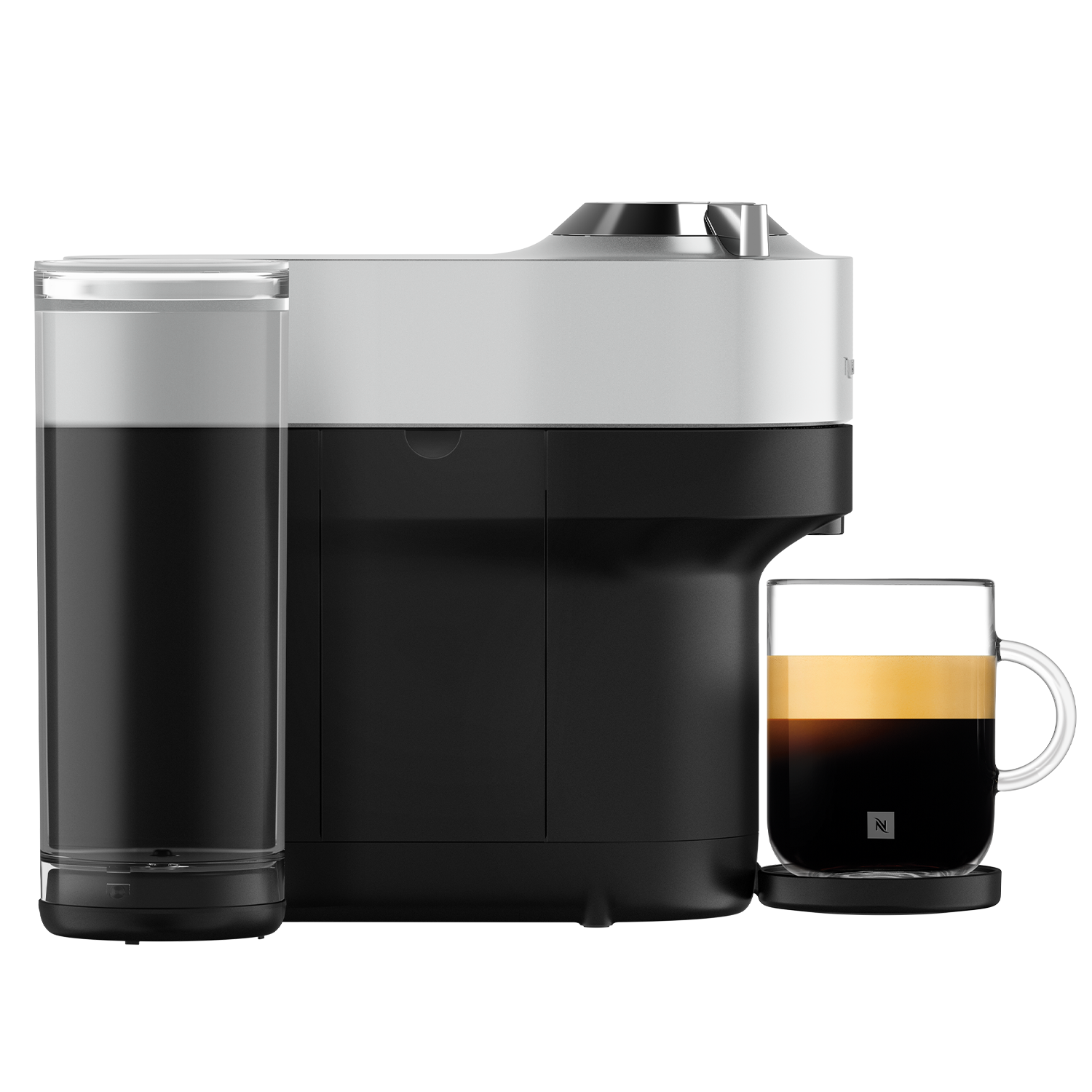Cafetera Nespresso Vertuo Pop+ Silver-Cafeteras de Cápsulas