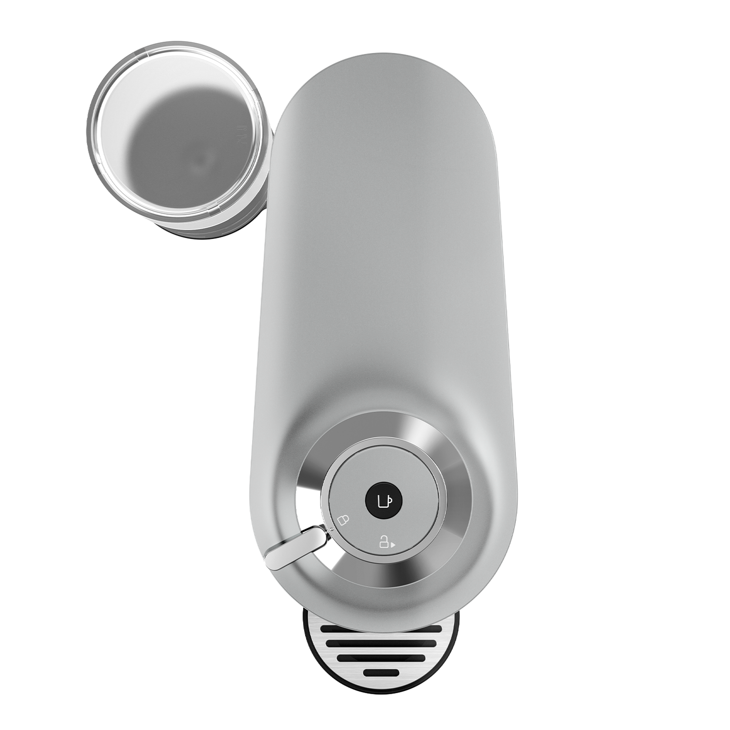 Cafetera Nespresso Vertuo Pop+ Silver-Cafeteras de Cápsulas