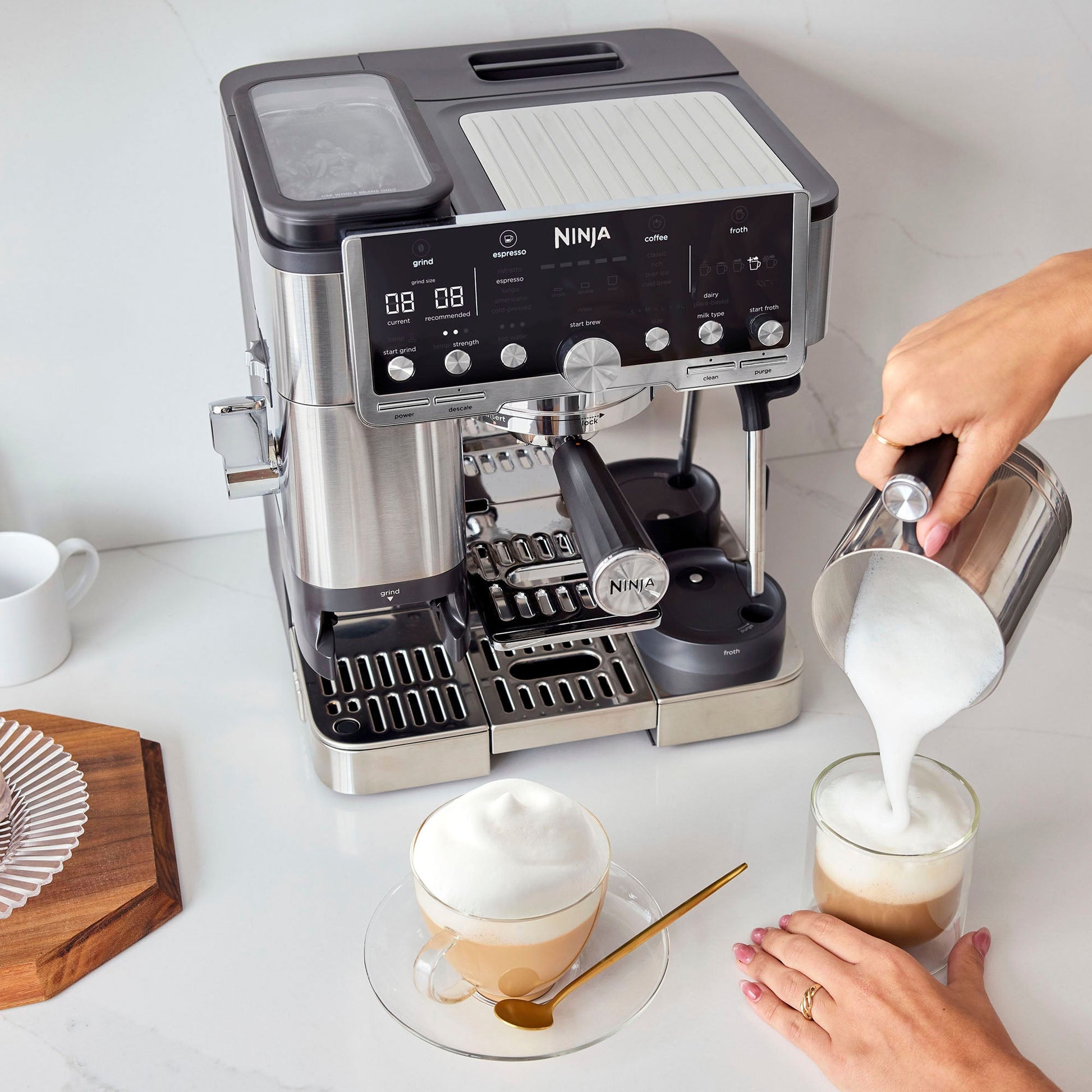Cafetera Ninja Luxe Café Pro Series-Cafeteras Superautomaticas