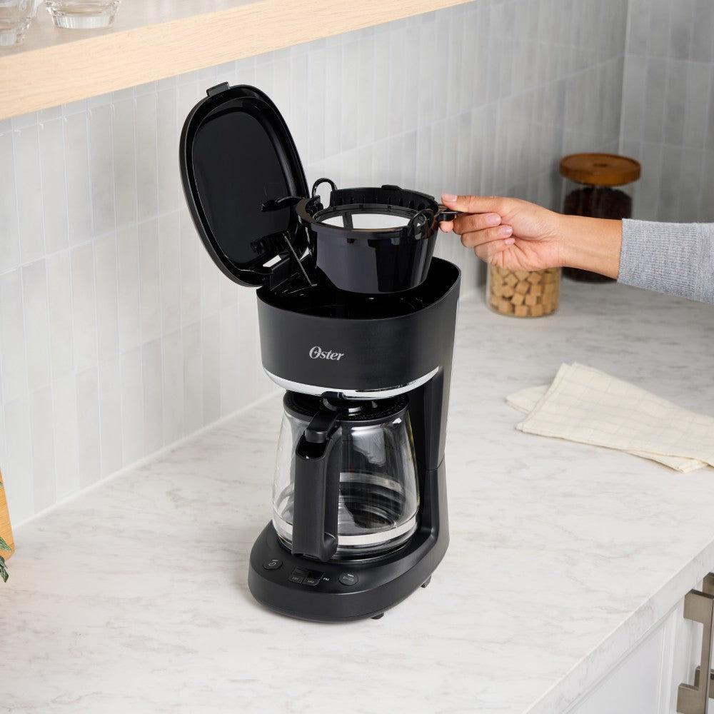 Cafetera Programable 12 Tazas Oster4#Negro