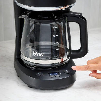 Cafetera Programable 12 Tazas Oster6#Negro