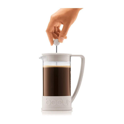 Cafetera Prensa Francesa 350 ml Bodum2#Blanco