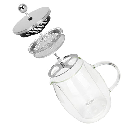 Cafetera Prensa Francesa 600 ml Fissman3#Sin color