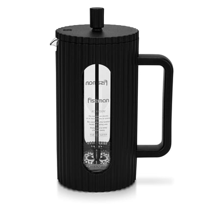 Cafetera Prensa Francesa La Negra 1000 ml Fissman3#Negro