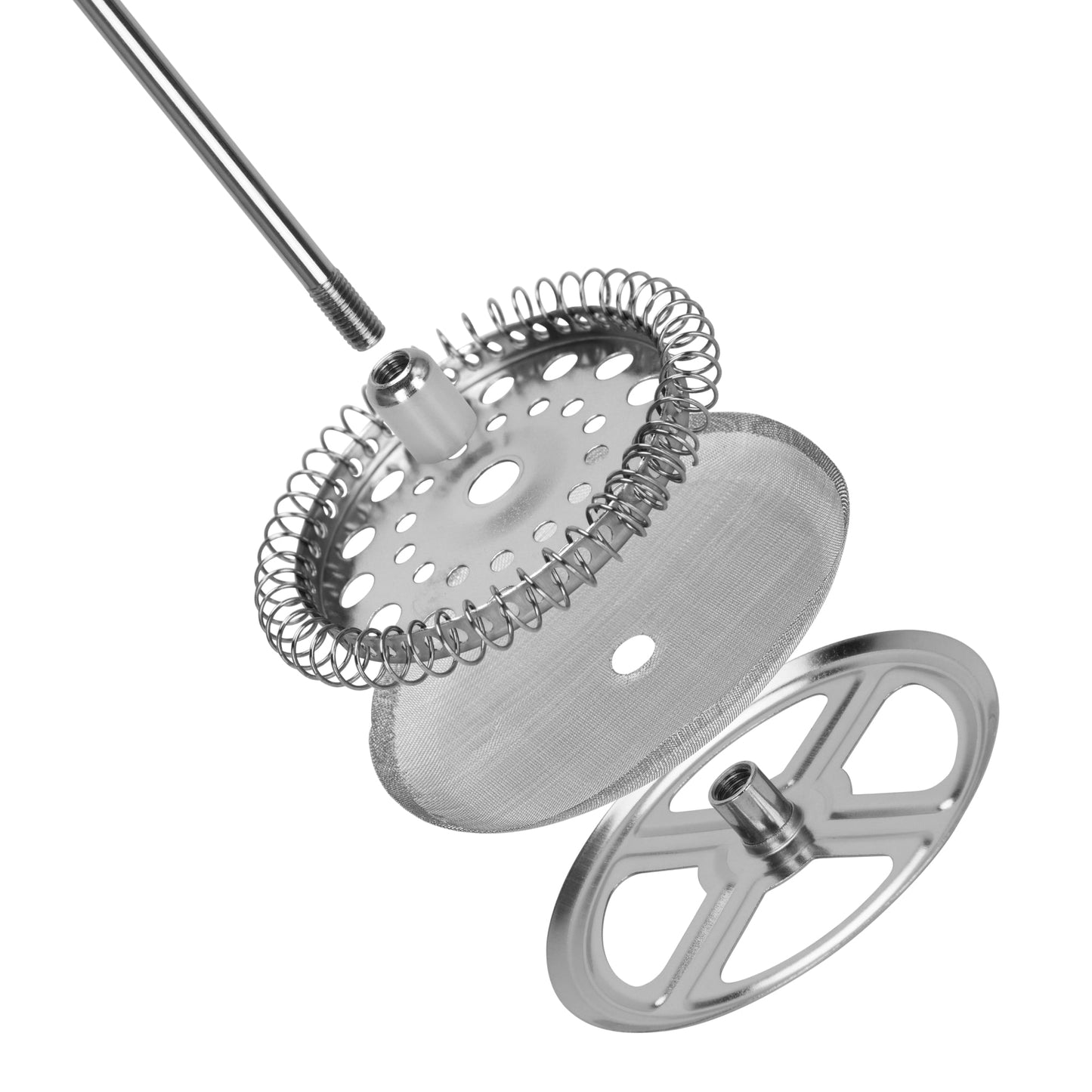 Cafetera Prensa Francesa La Negra 350 ml Fissman5#Negro