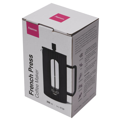 Cafetera Prensa Francesa La Negra 350 ml Fissman7#Negro