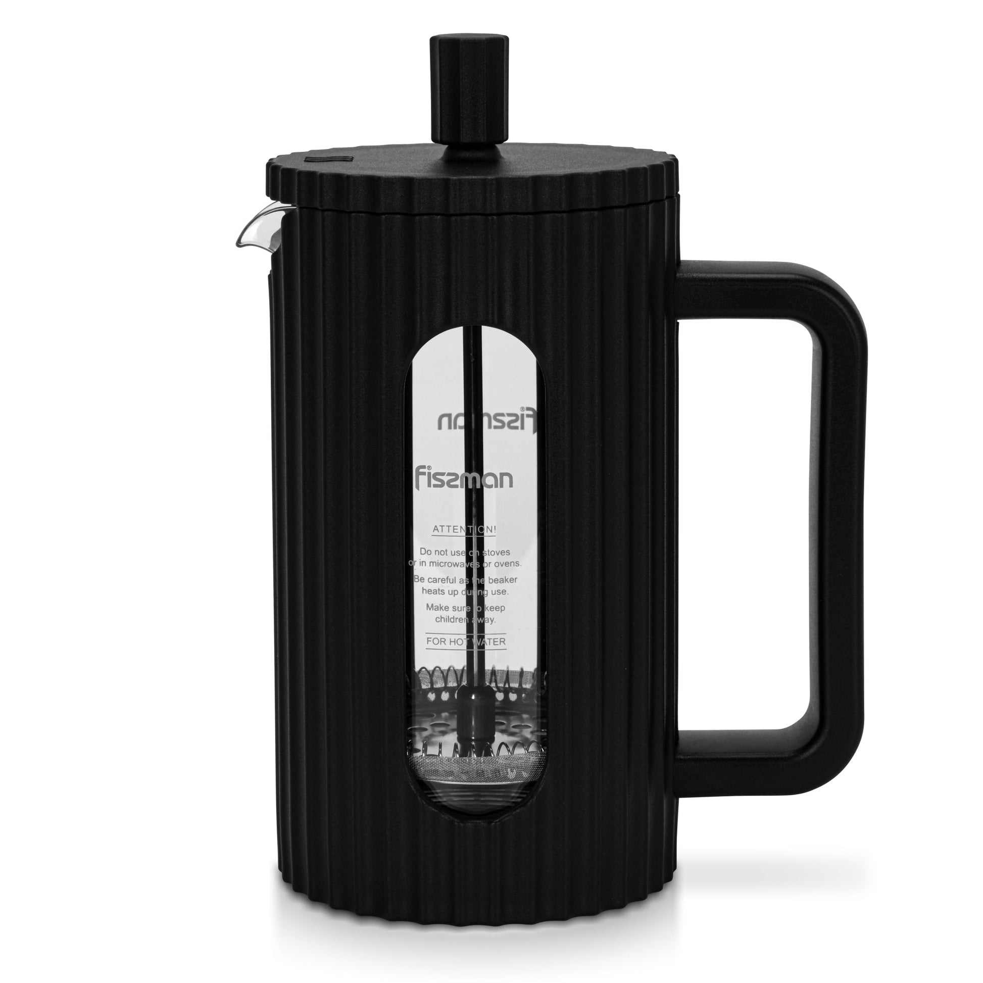 Cafetera Prensa Francesa La Negra 600 ml Fissman5#Sin color