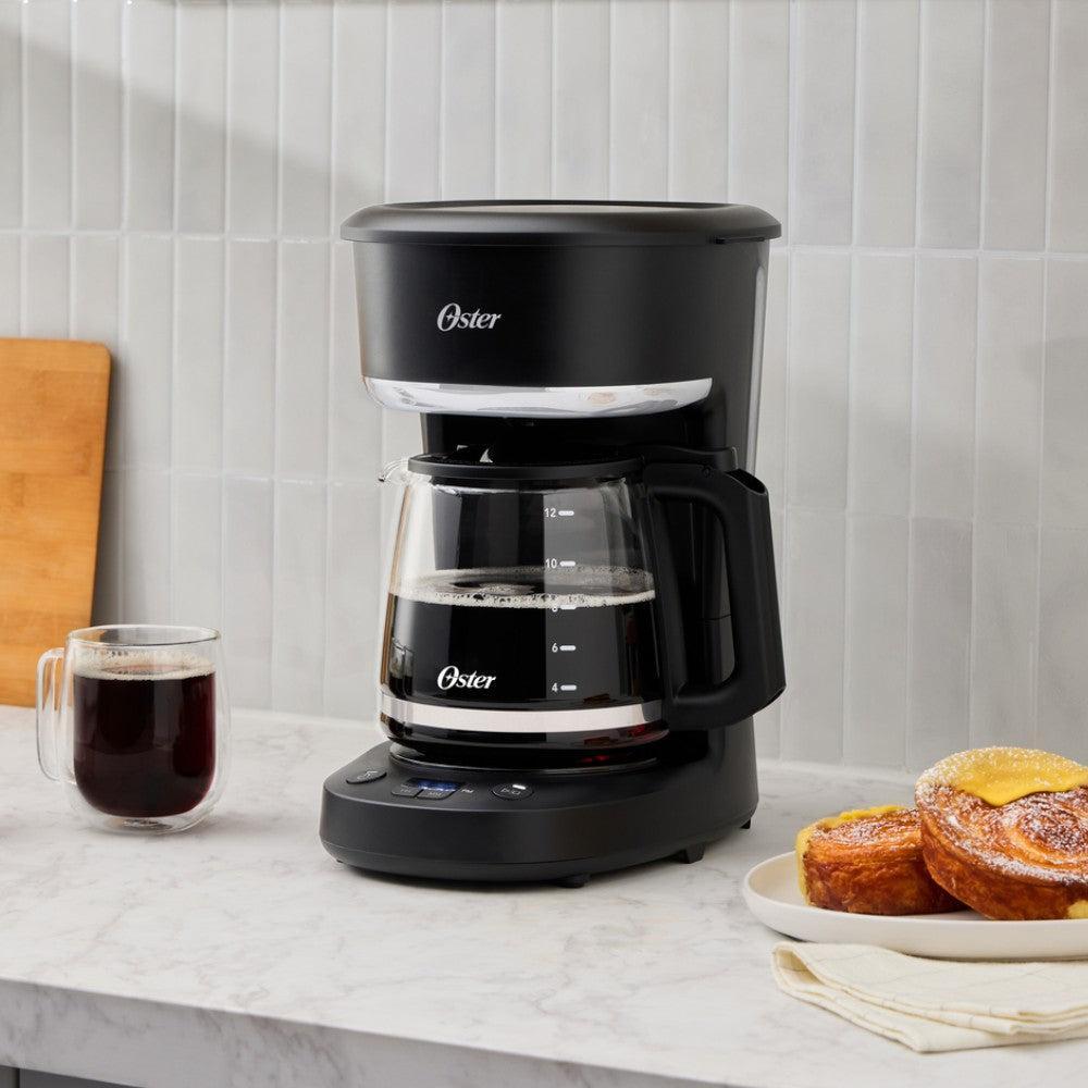 Cafetera a Goteo Programable Capacidad 12 Tazas BVSTDCP121B Oster2#Negro