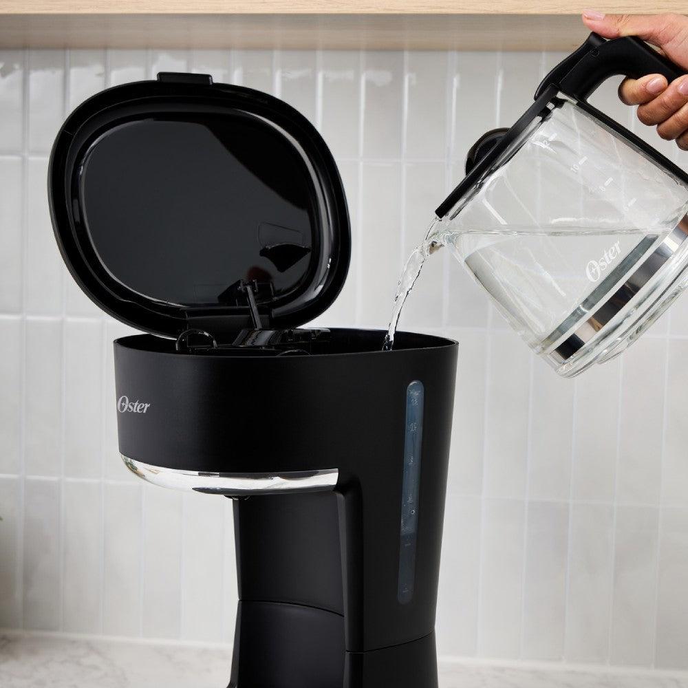 Cafetera a Goteo Programable Capacidad 12 Tazas BVSTDCP121B Oster6#Negro