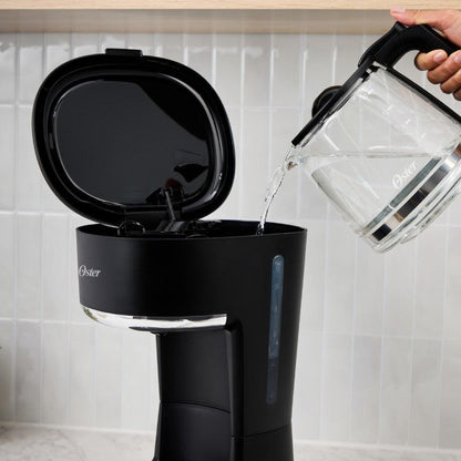 Cafetera a Goteo Programable Capacidad 12 Tazas BVSTDCP121B Oster6#Negro