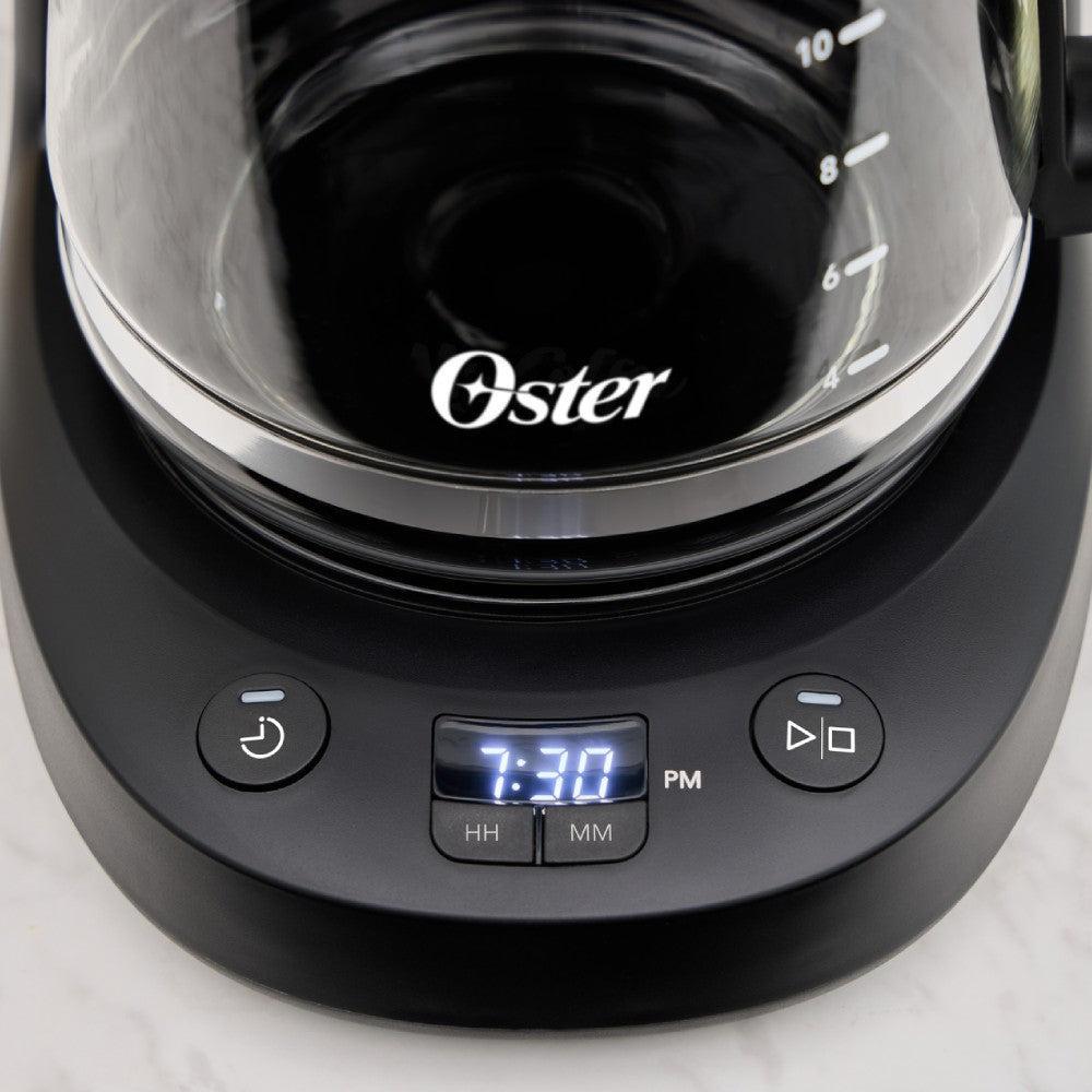 Cafetera a Goteo Programable Capacidad 12 Tazas BVSTDCP121B Oster7#Negro