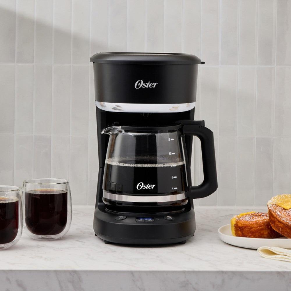 Cafetera a Goteo Programable Capacidad 12 Tazas BVSTDCP121B Oster1#Negro