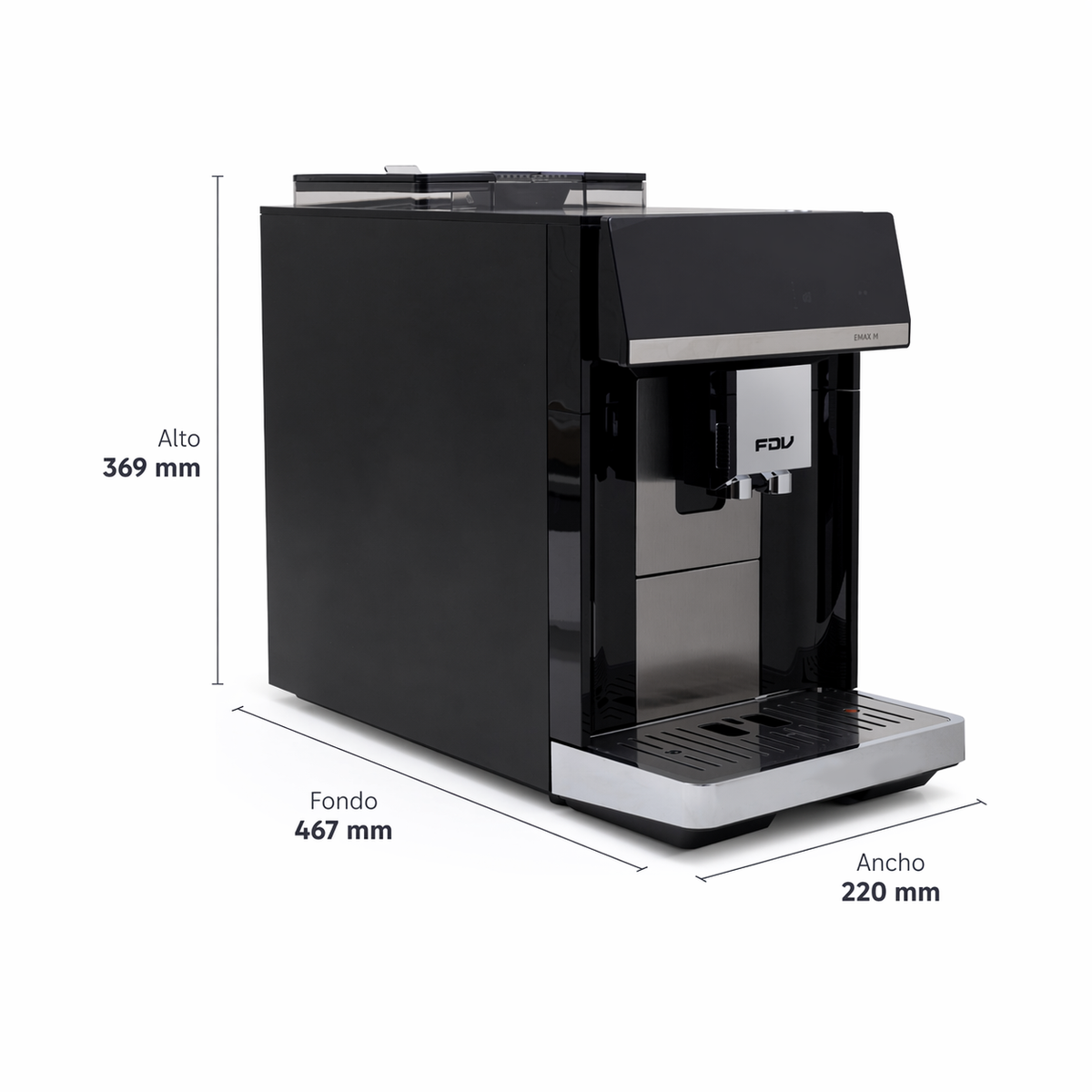 Cafetera Superautomática Libérica 7 en 1 FDV - Caja Dañada-Cafeteras Superautomaticas