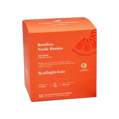 Caja 15 Teabags Rooibos Verde Bonita2#Naranjo