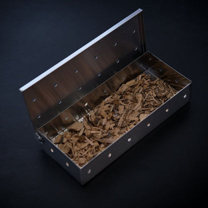 Caja Ahumadora para Chips de leña BlackHand1#Gris