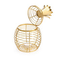Caja Deco Pineapple Metal1#Amarillo