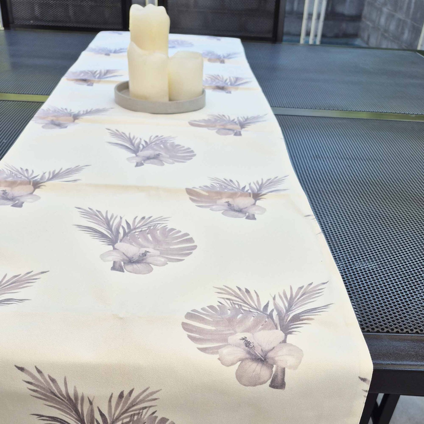 Camino de Mesa Ana María Nicole Pauchard Diseños2#Blanco