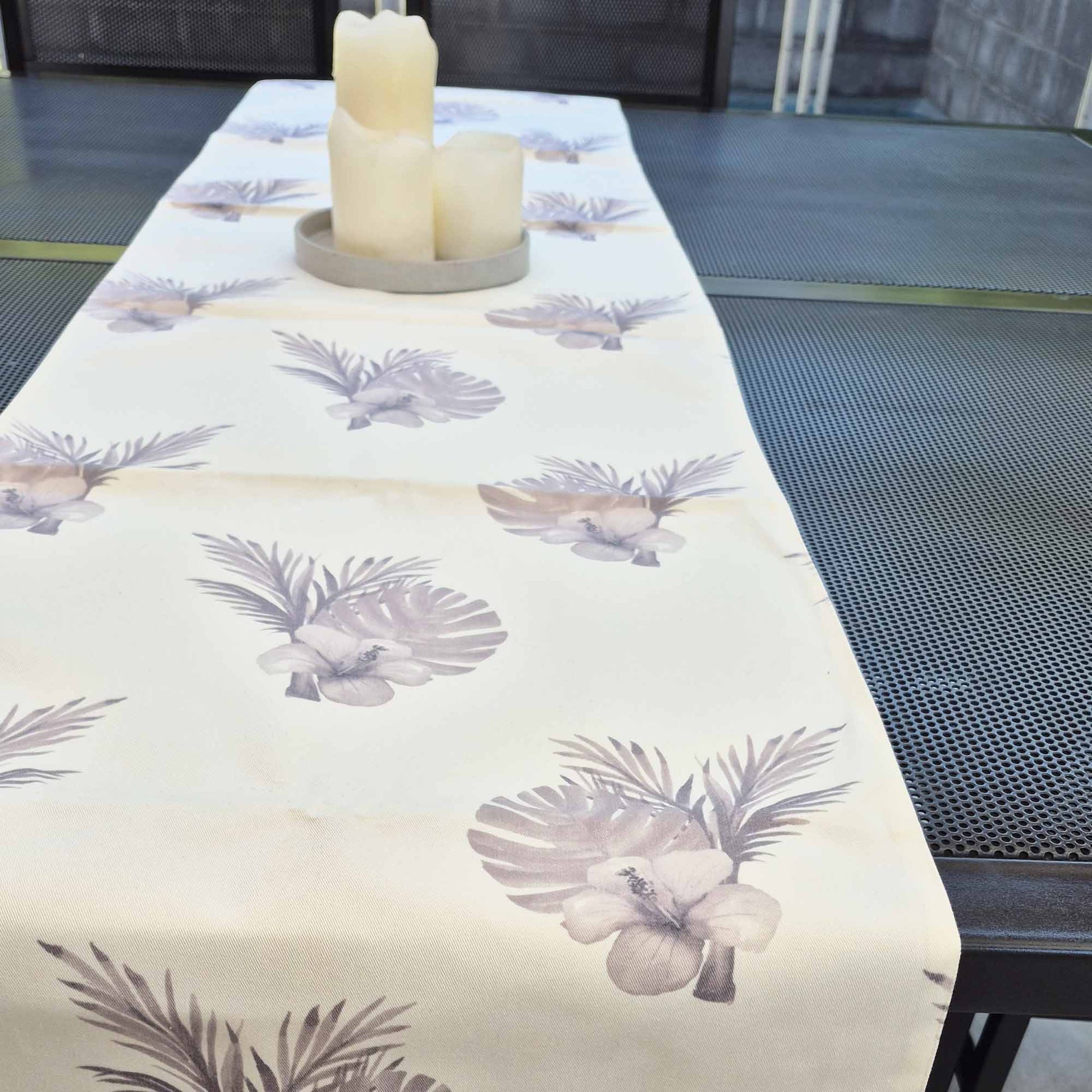 Camino de Mesa Ana María Nicole Pauchard Diseños2#Blanco