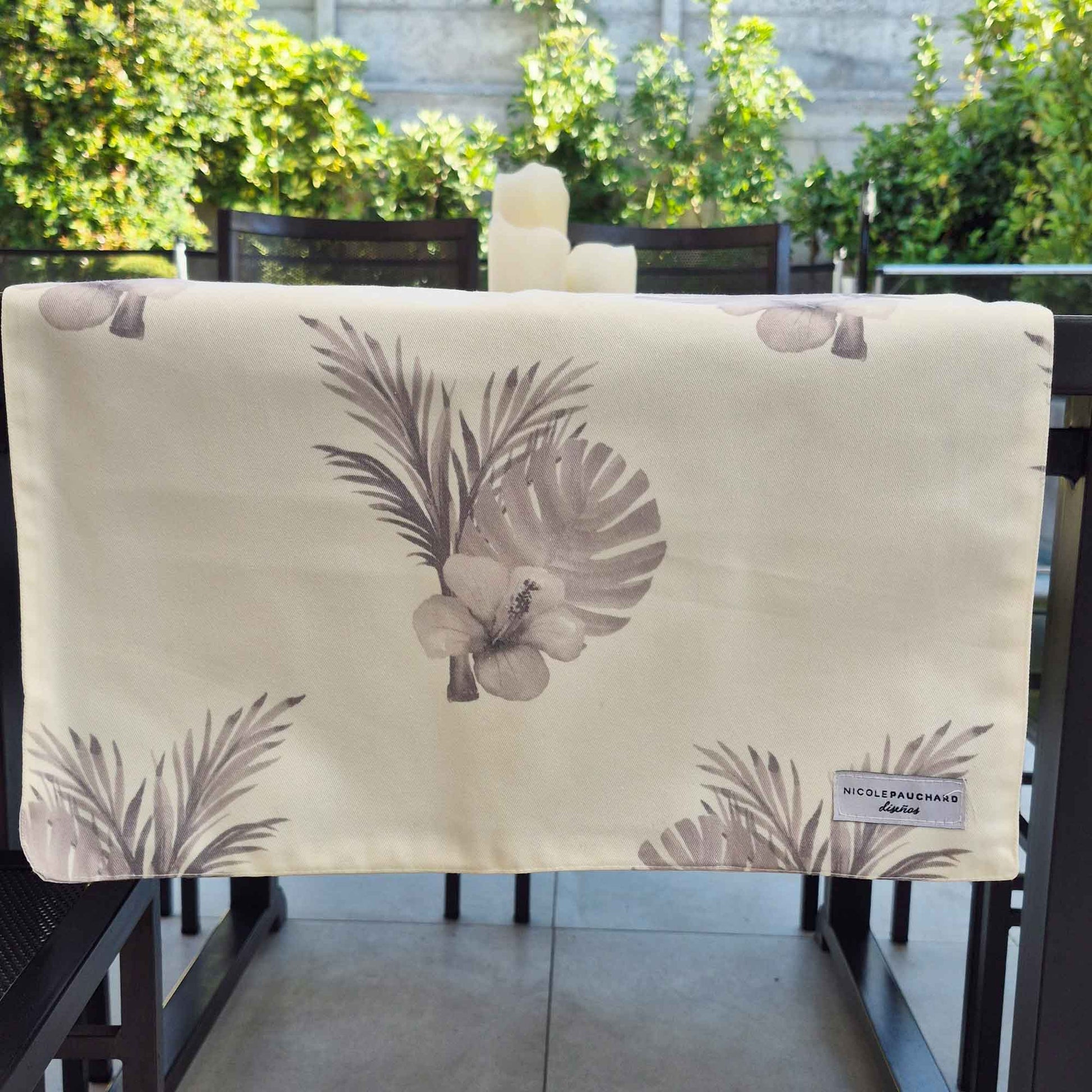 Camino de Mesa Ana María Nicole Pauchard Diseños3#Blanco