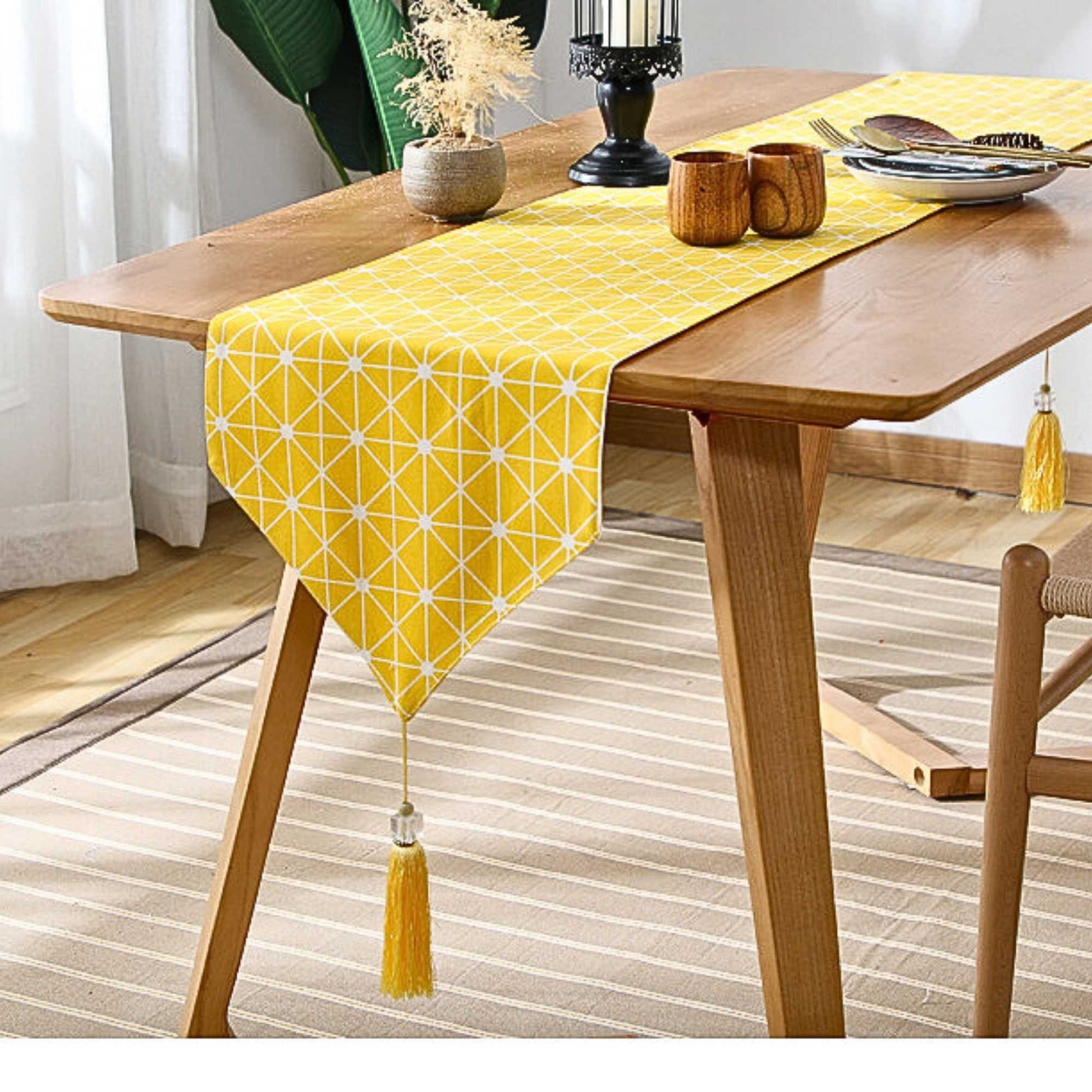 Camino de Mesa Carolina Bohemik1#Amarillo