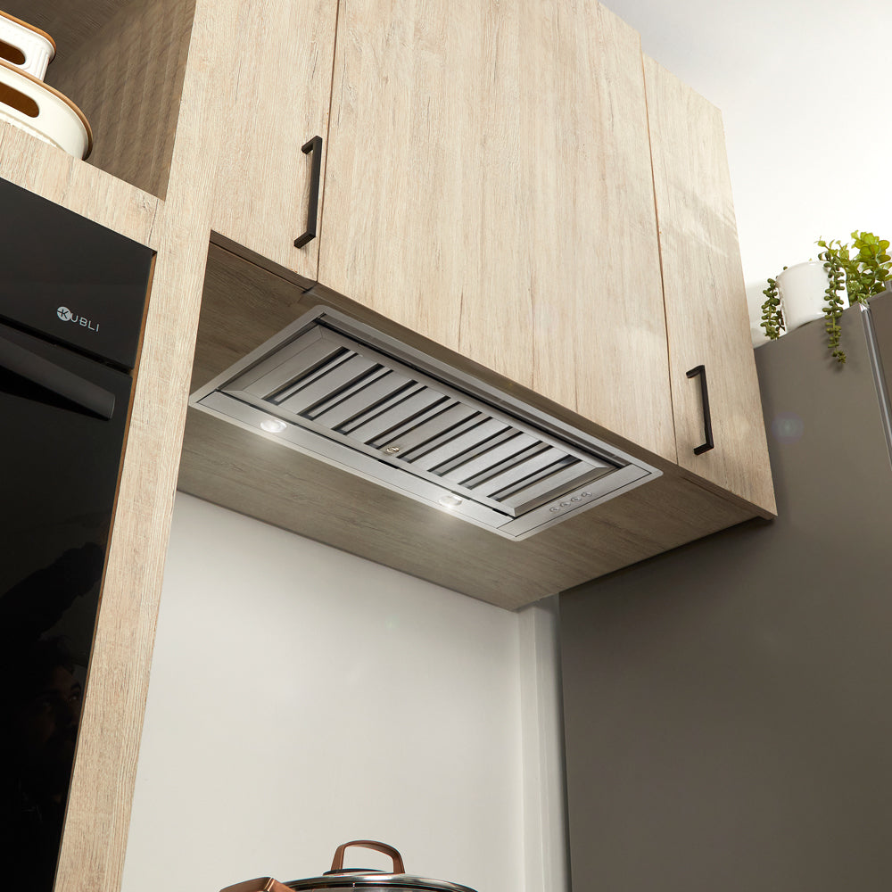Campana Bajo Mueble Built In 60 cm 700 m3/h FDV - Caja Dañada-Campanas Bajo Mueble